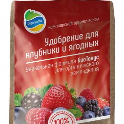 ОрганикМикс Удобрение для клубники и ягодных 800г